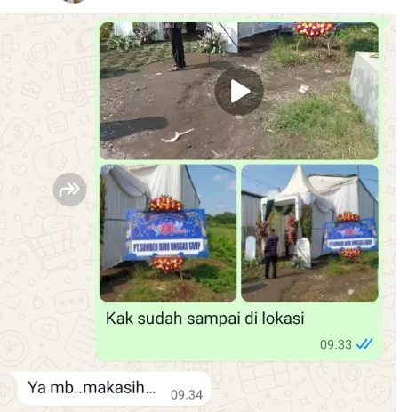 Pengiriman Karangan Bunga Kwadungan Jurang Kledung