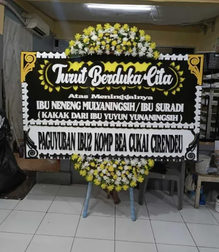 Papan Bunga Duka Kwadungan Jurang Kledung